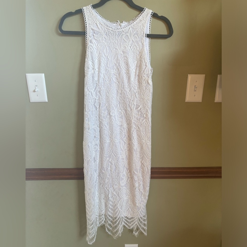 White Cato size 4 dress